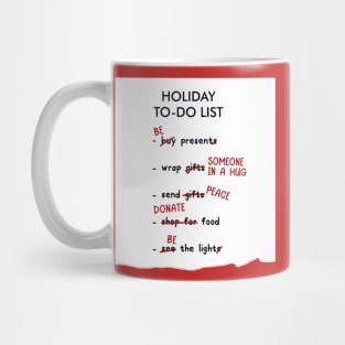 Holiday List Mug